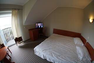 Отели типа «постель и завтрак» Dworek Tucholski Зблево Двухместный номер с 1 кроватью и балконом-4